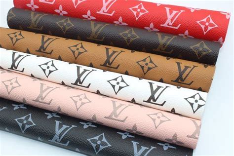 louis vuitton faux leather sheets for bows|Louis Vuitton leather worksheets.